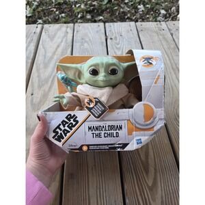 Star Wars The Mandalorian "The Child" Talking Plush Toy - New In Box